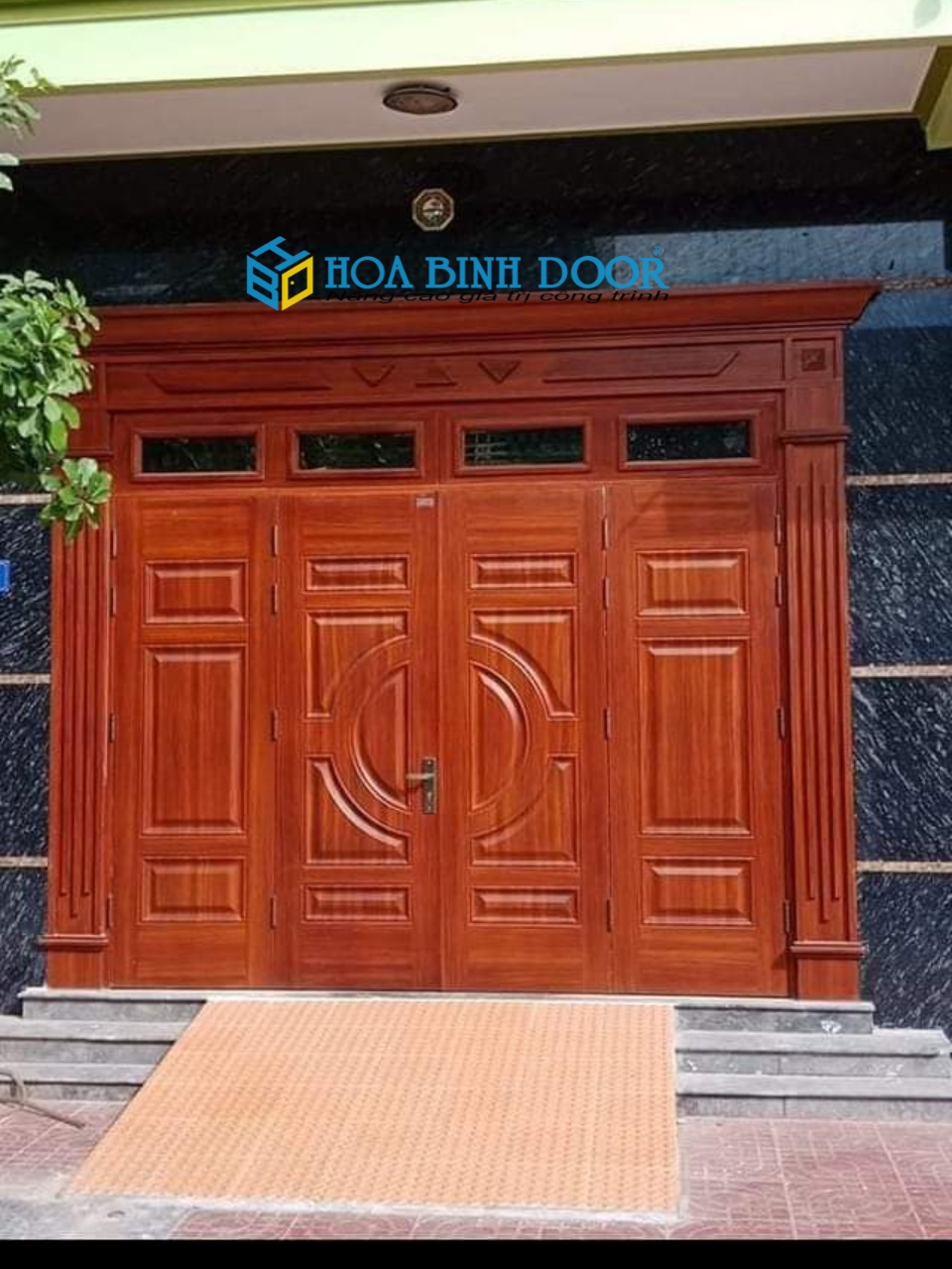 cửa thép vân gỗ tại Phú Quốc 