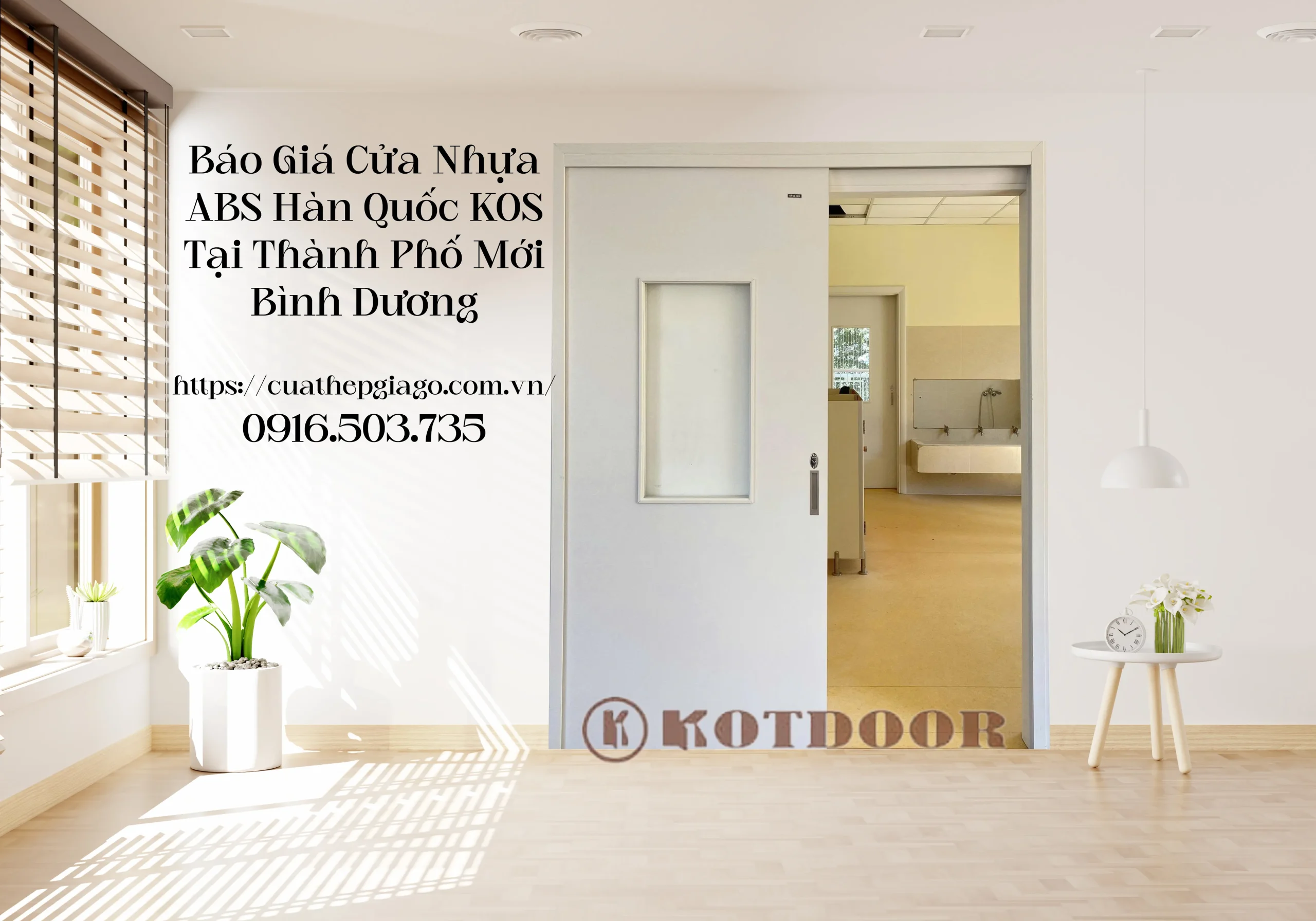 Báo Giá Cửa Nhựa ABS Hàn Quốc Tại Thành Phố Mới Bình Dương | Cửa Đẹp Năm 2025